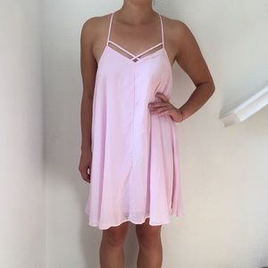 FLASH SALE! Light Pink Swing Dress from Tobi!